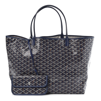 Goyard Goyardine Saint Louis GM Navy 1 of 9