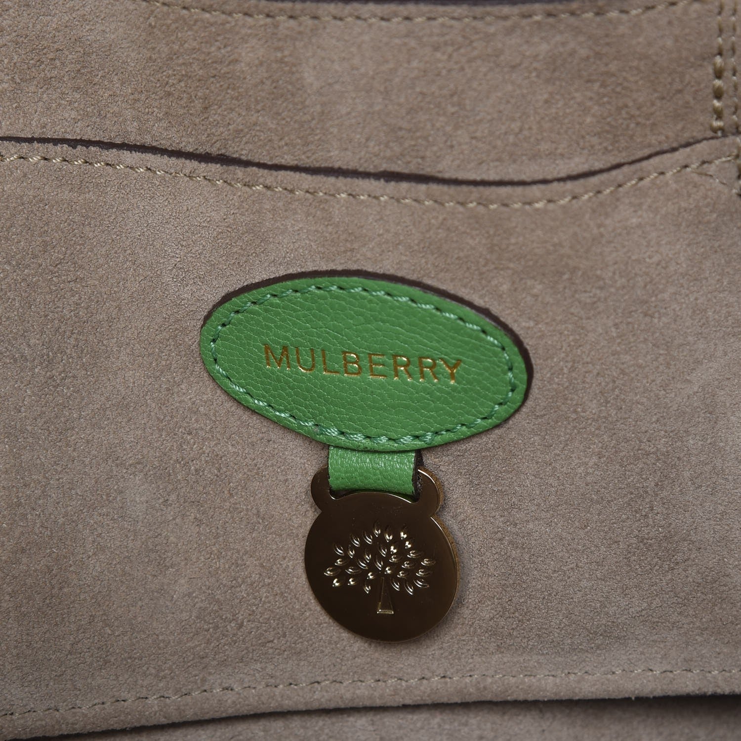 Mulberry Goatskin Bayswater Grass Green 6 of 12