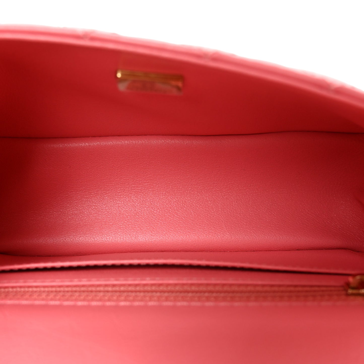 Aged Calfskin Quilted 2.55 Reissue Mini Flap Coral