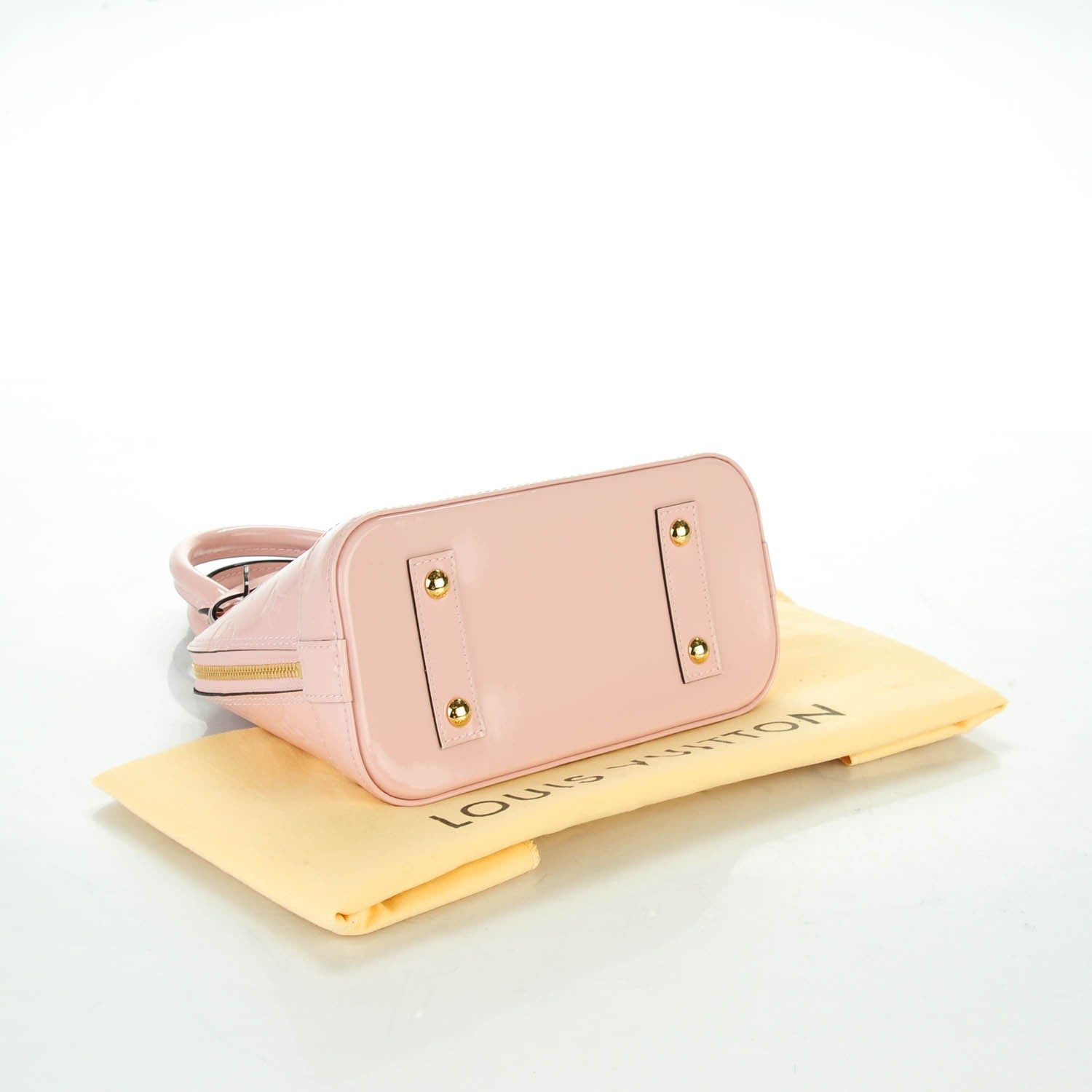 Louis Vuitton Vernis Alma BB Rose Ballerine 4 of 8