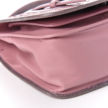 Bottega Veneta Nappa Lizard Intrecciato Flap Crossbody Bag Watteau 7 of 12