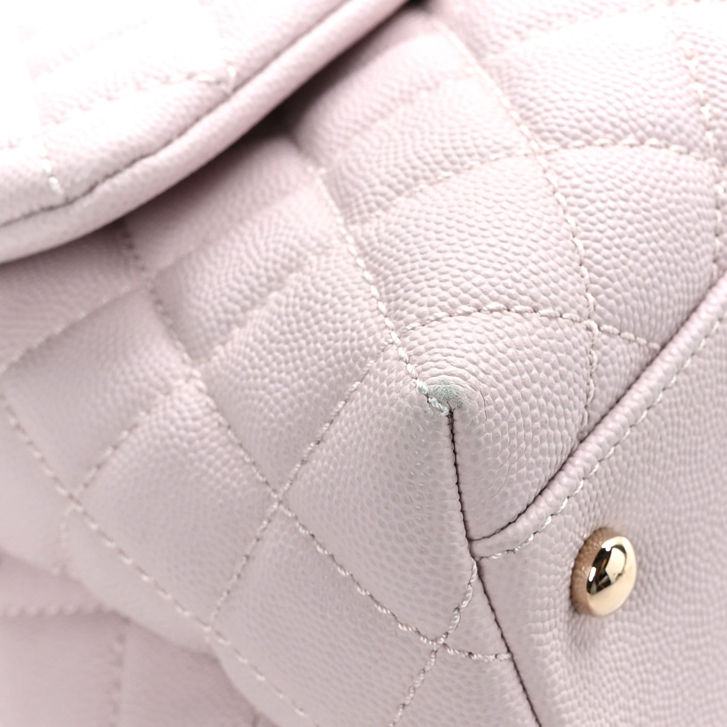 Chanel Caviar Quilted Small Coco Handle Flap Lilas Lilac 8 of 11