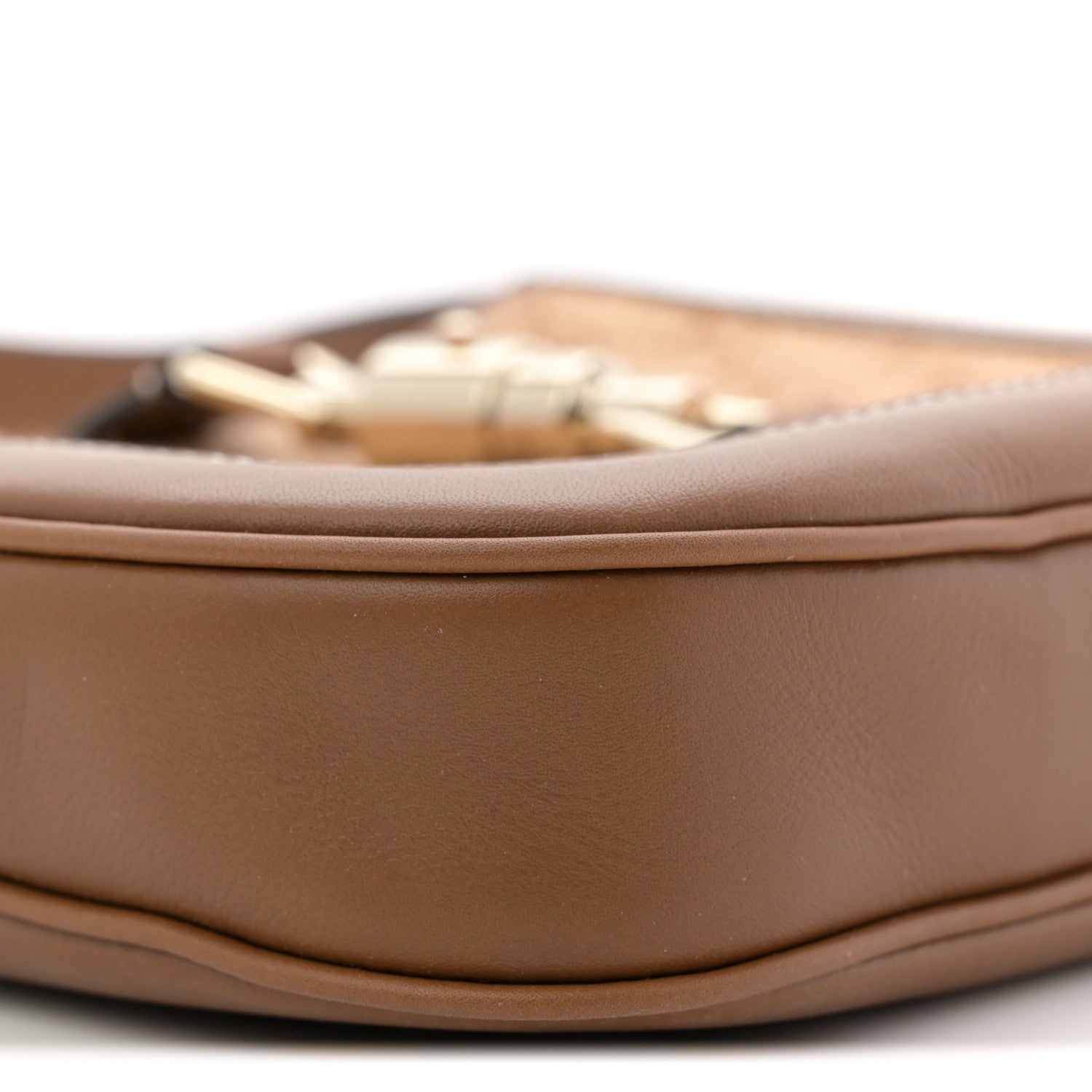 Gucci Raffia GG Supreme Monogram Calfskin Small Jackie 1961 Hobo Natural 9 of 10