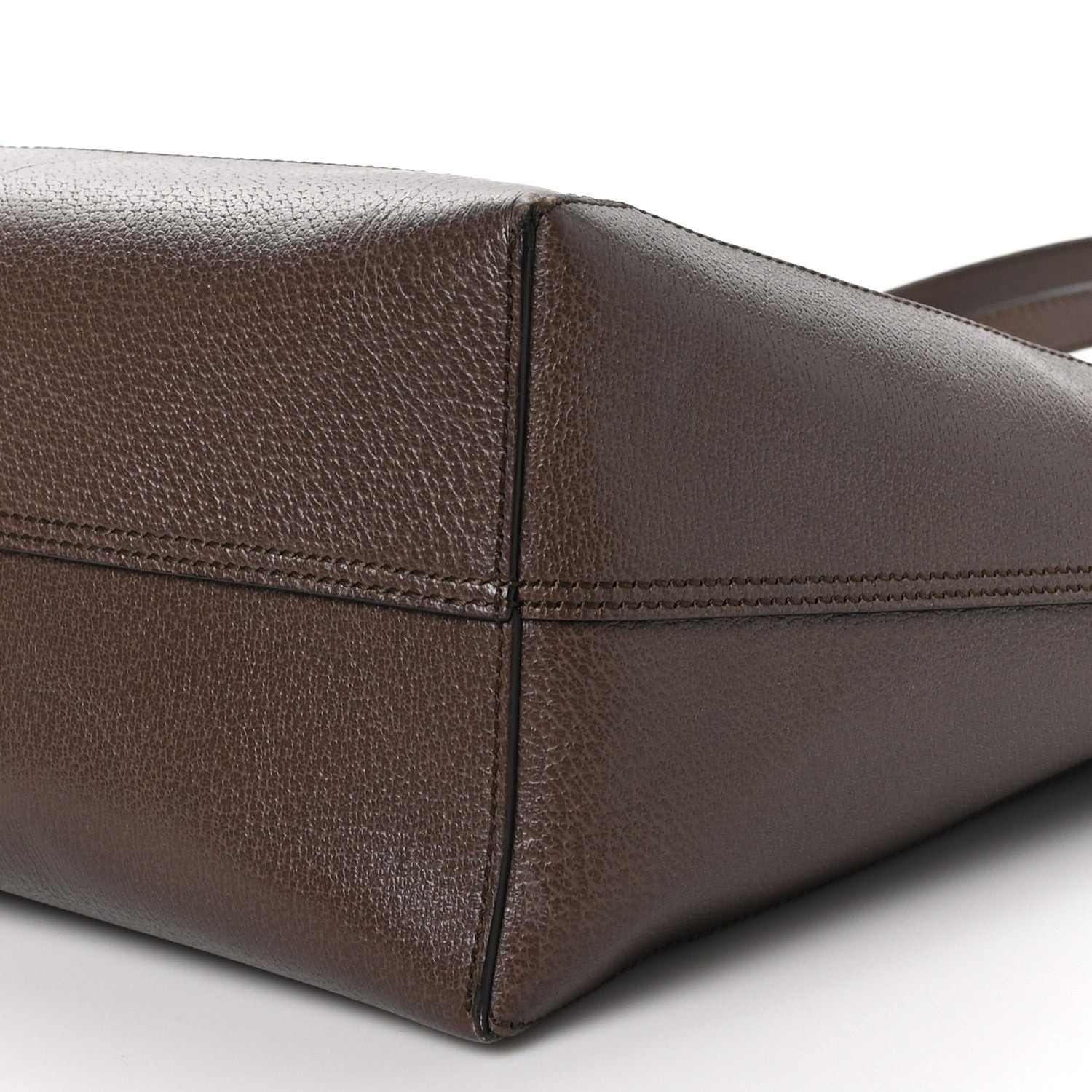 Gucci GG Supreme Monogram Web Ophidia Tote Brown 11 of 12