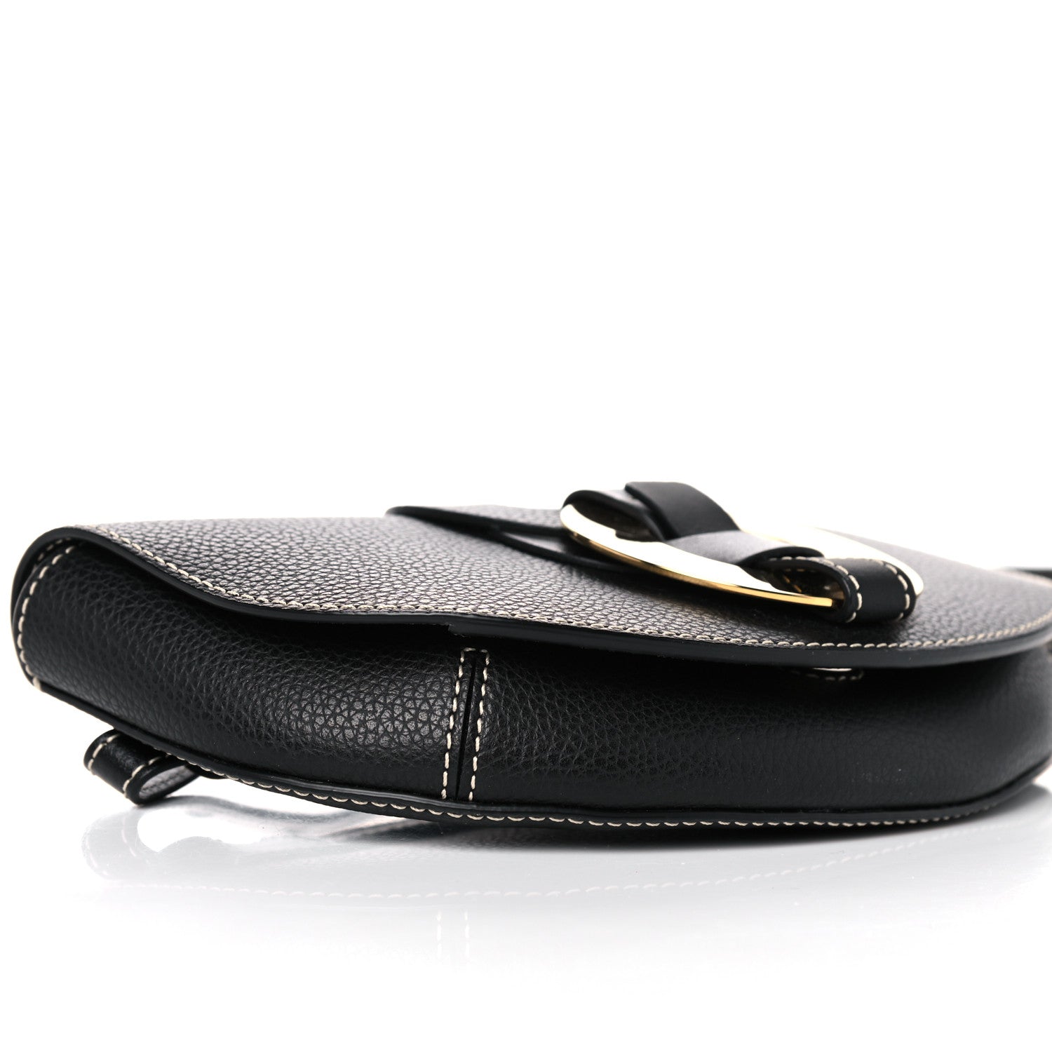 Chloe Grained Calfskin Darryl Belt Bag Black 7 of 10