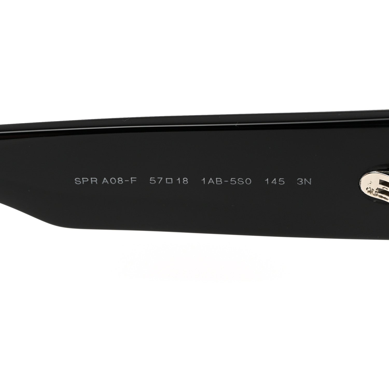 Prada Acetate Sunglasses SPR A08-F Black 5 of 8