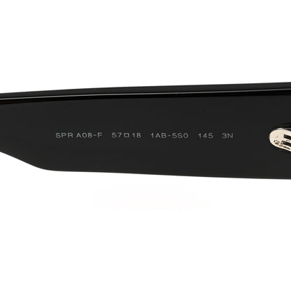 Prada Acetate Sunglasses SPR A08-F Black 5 of 8