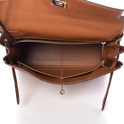 Hermes Togo Kelly Retourne 32 Gold 14 of 40