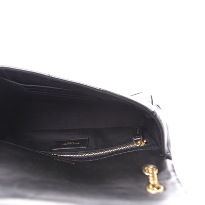 Saint Laurent Lambskin Patchwork Monogram Medium Jamie Black 8 of 12