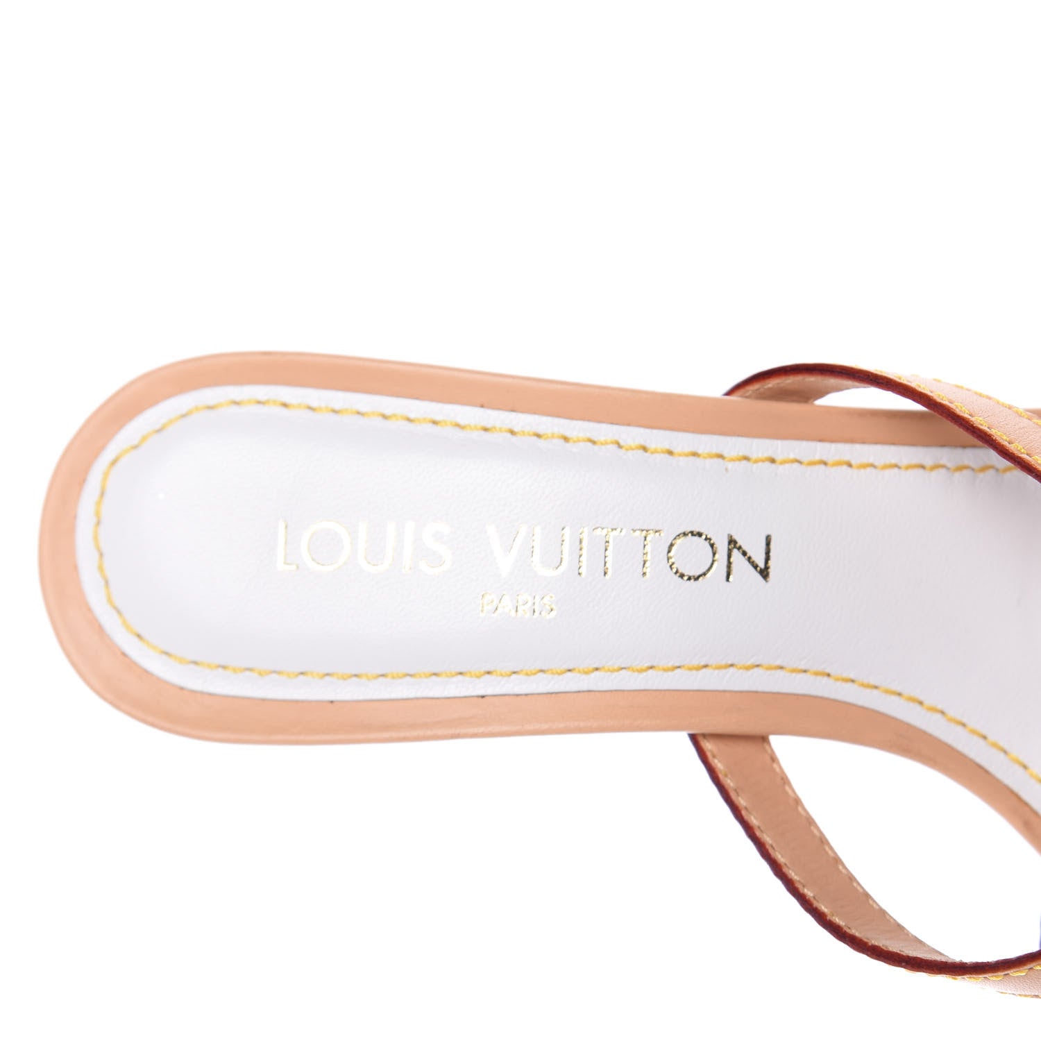 Louis Vuitton Monogram Multicolor Bow Wedge Sandals 37 White 8 of 11