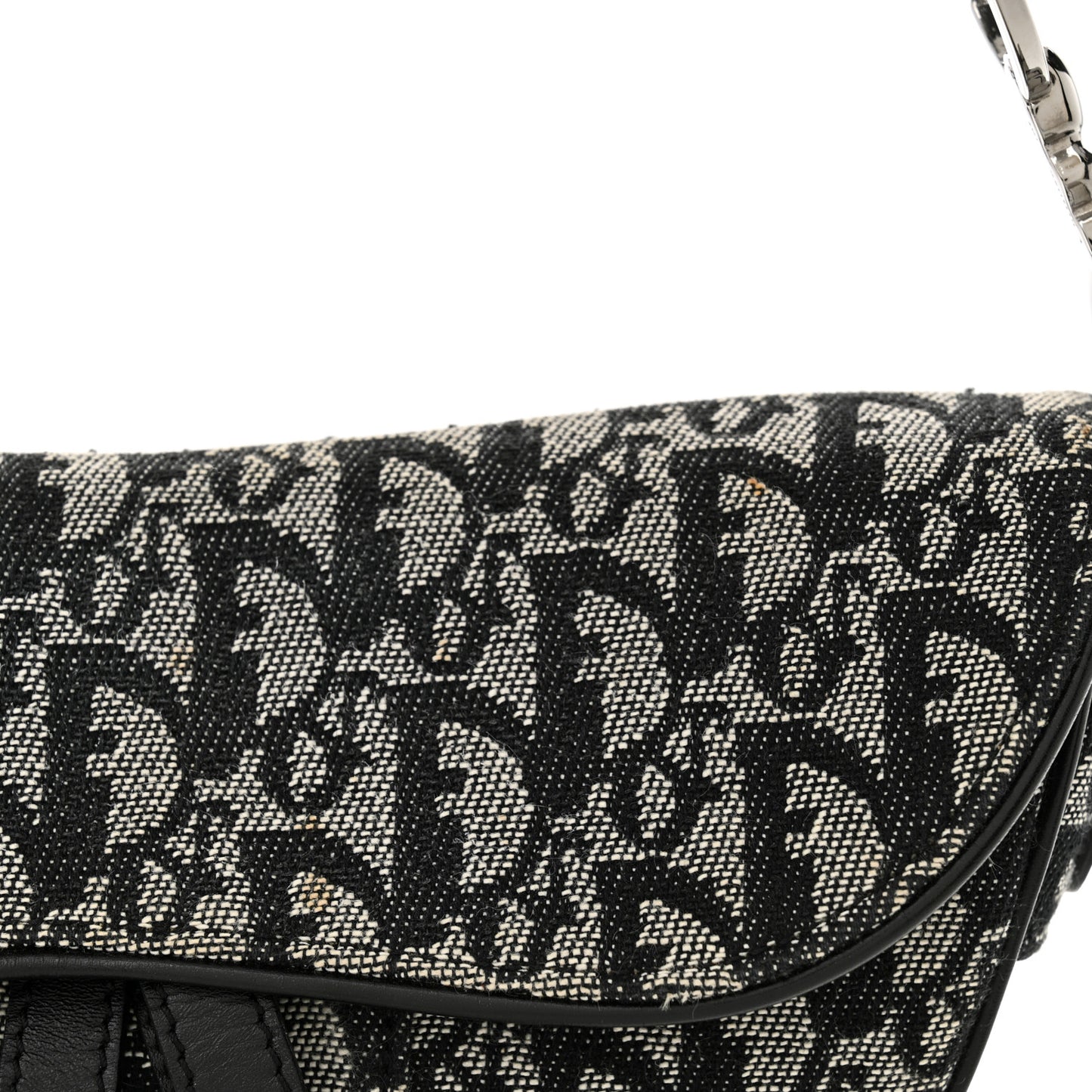 Monogram Saddle Bag Blue