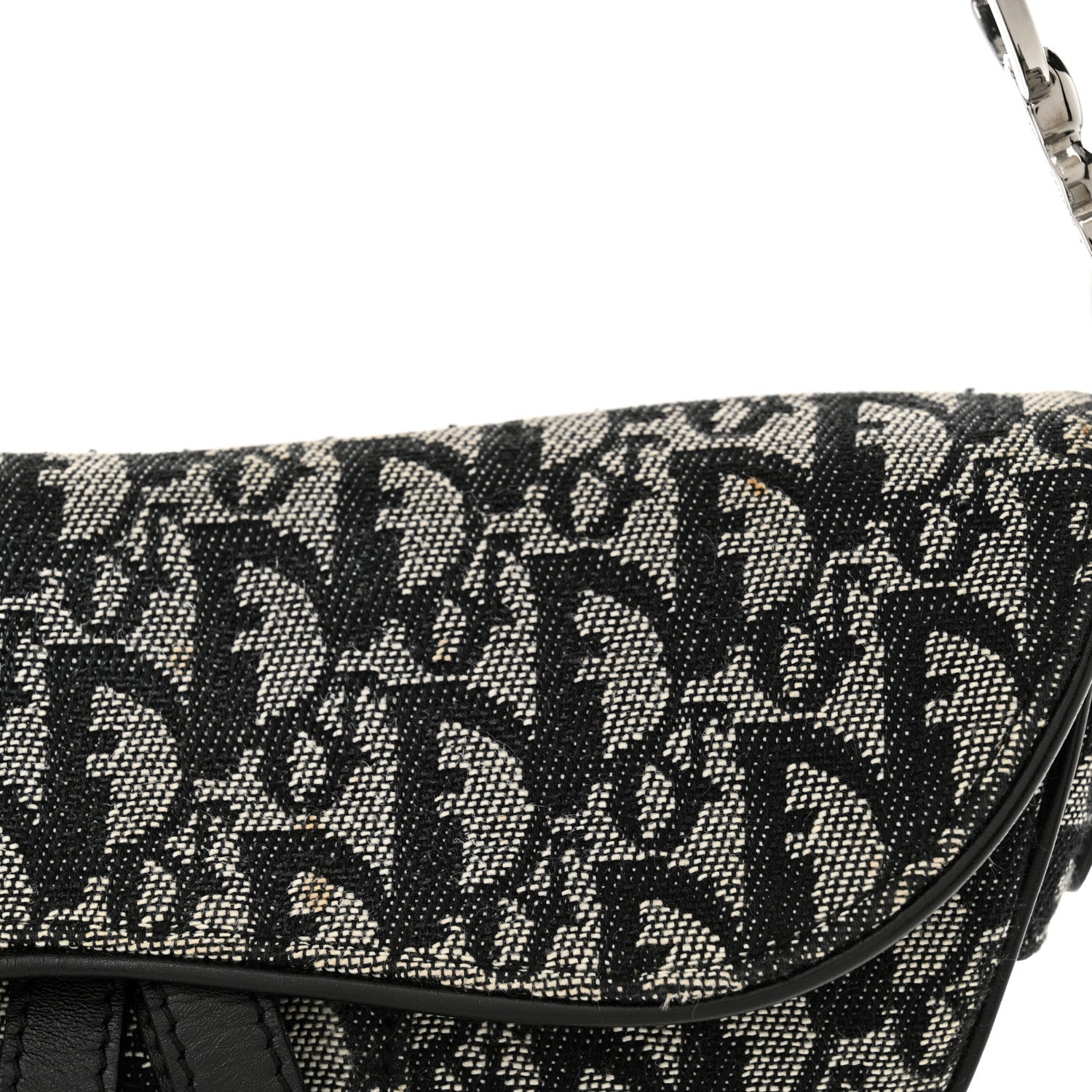 Christian Dior Monogram Saddle Bag Blue 11 of 11