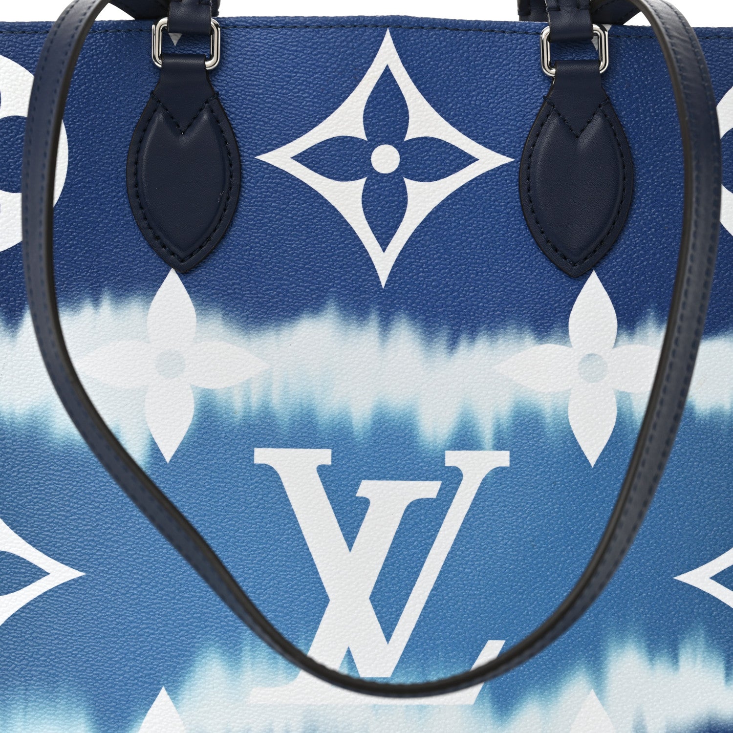 Louis Vuitton Monogram Escale Onthego GM Blue 7 of 13