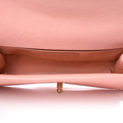 Chanel Caviar Quilted Medium Boy Flap Light Pink 8 of 9