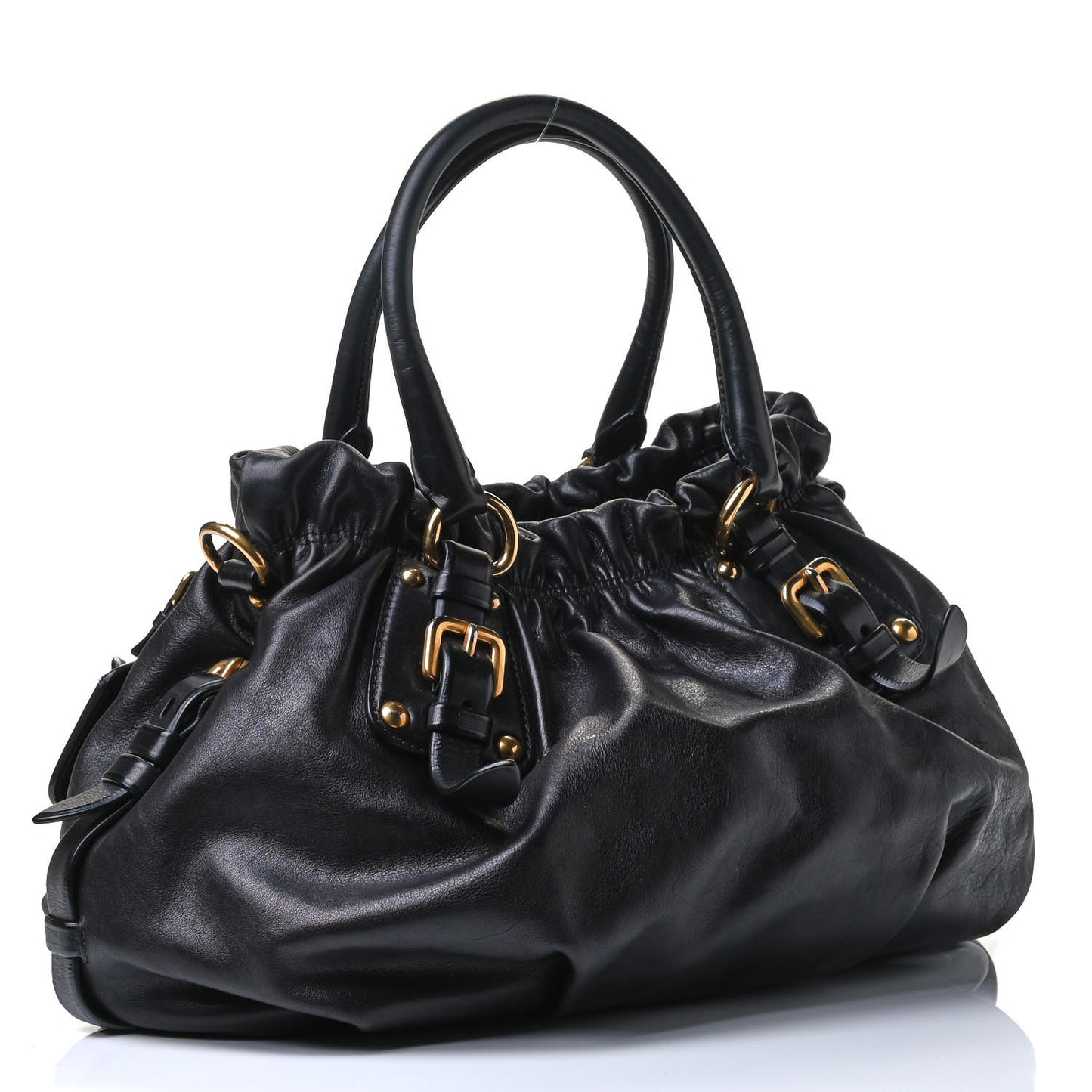 Soft Calf Tote Black