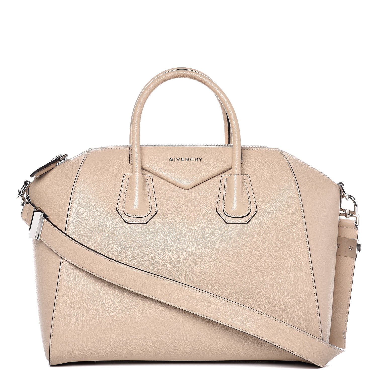 Givenchy Sugar Goatskin Medium Antigona Mastic 1 of 21