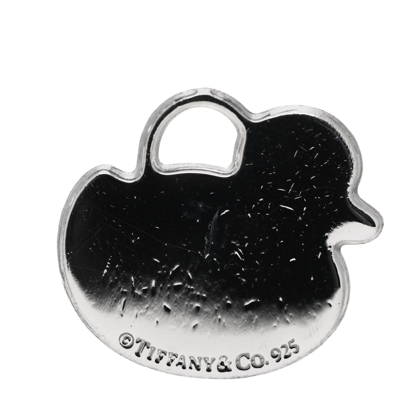 Sterling Silver Duck Charm Pendant