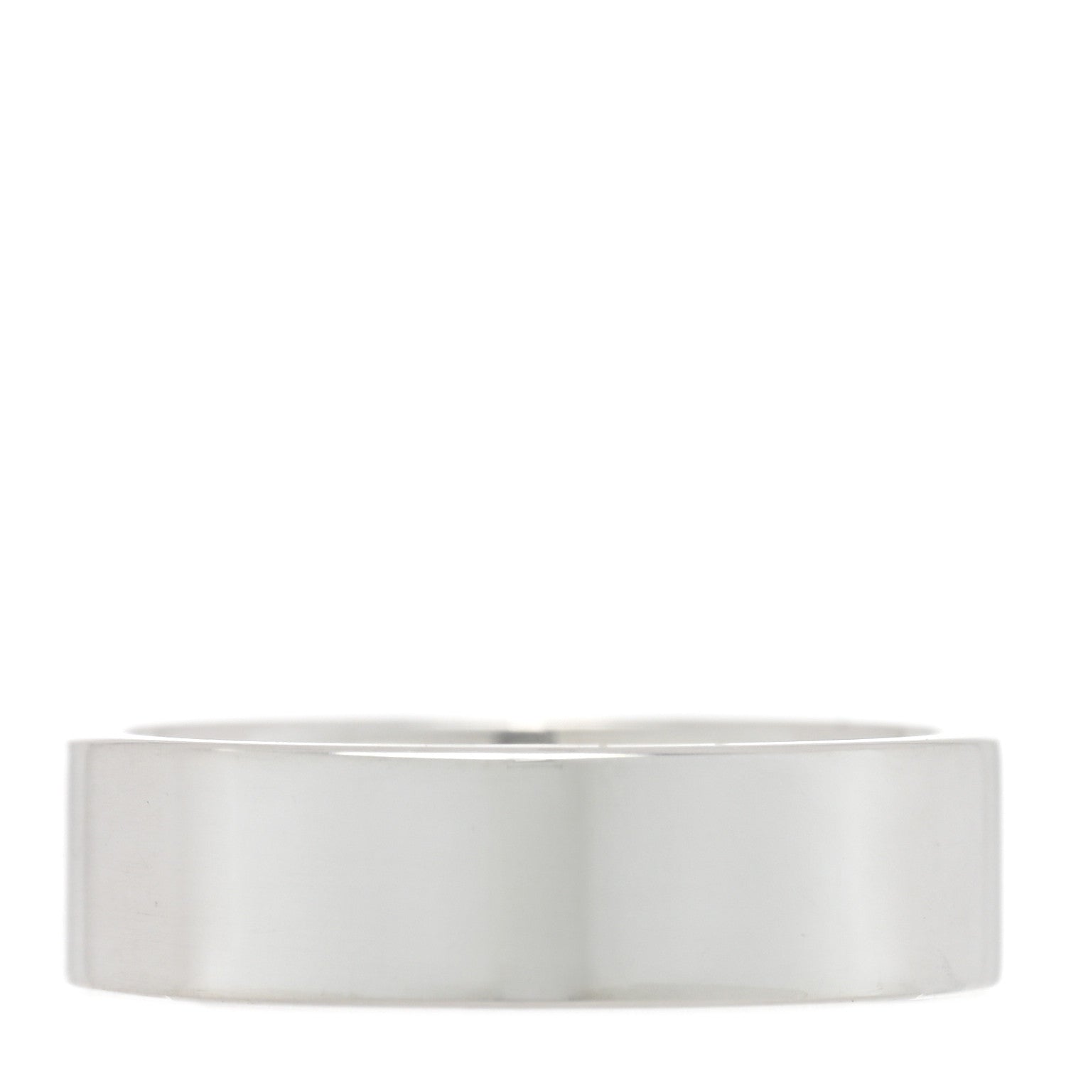 Hermes Sterling Silver PM Collier De Chien Ring 48 4.5 3 of 5
