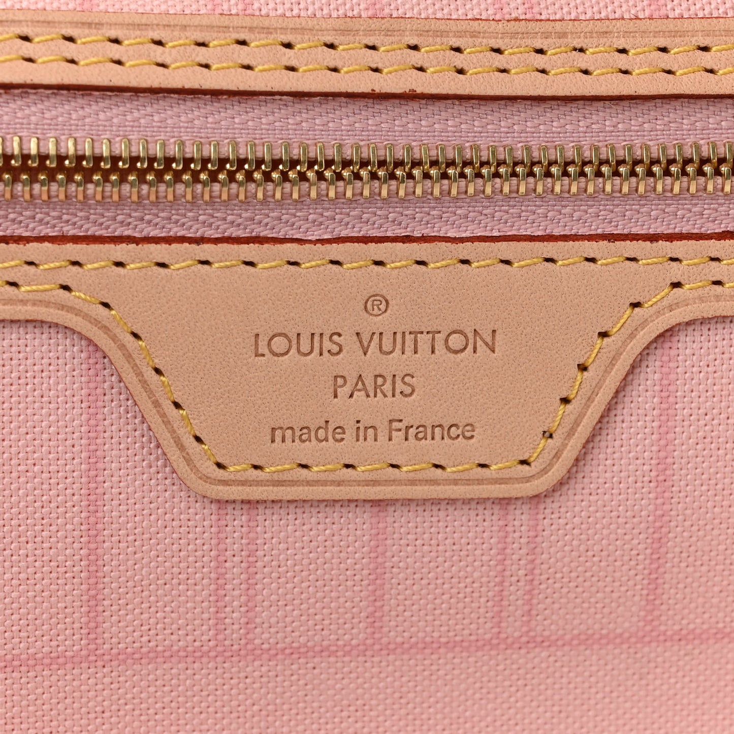 Damier Azur Neo Neverfull MM Rose Ballerine