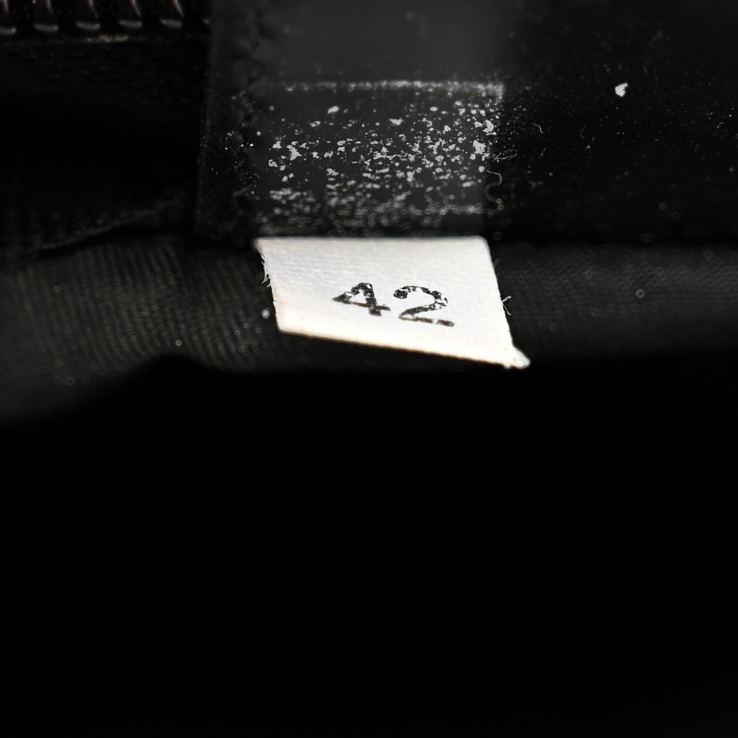 Tessuto Nylon Saffiano Pouch Black