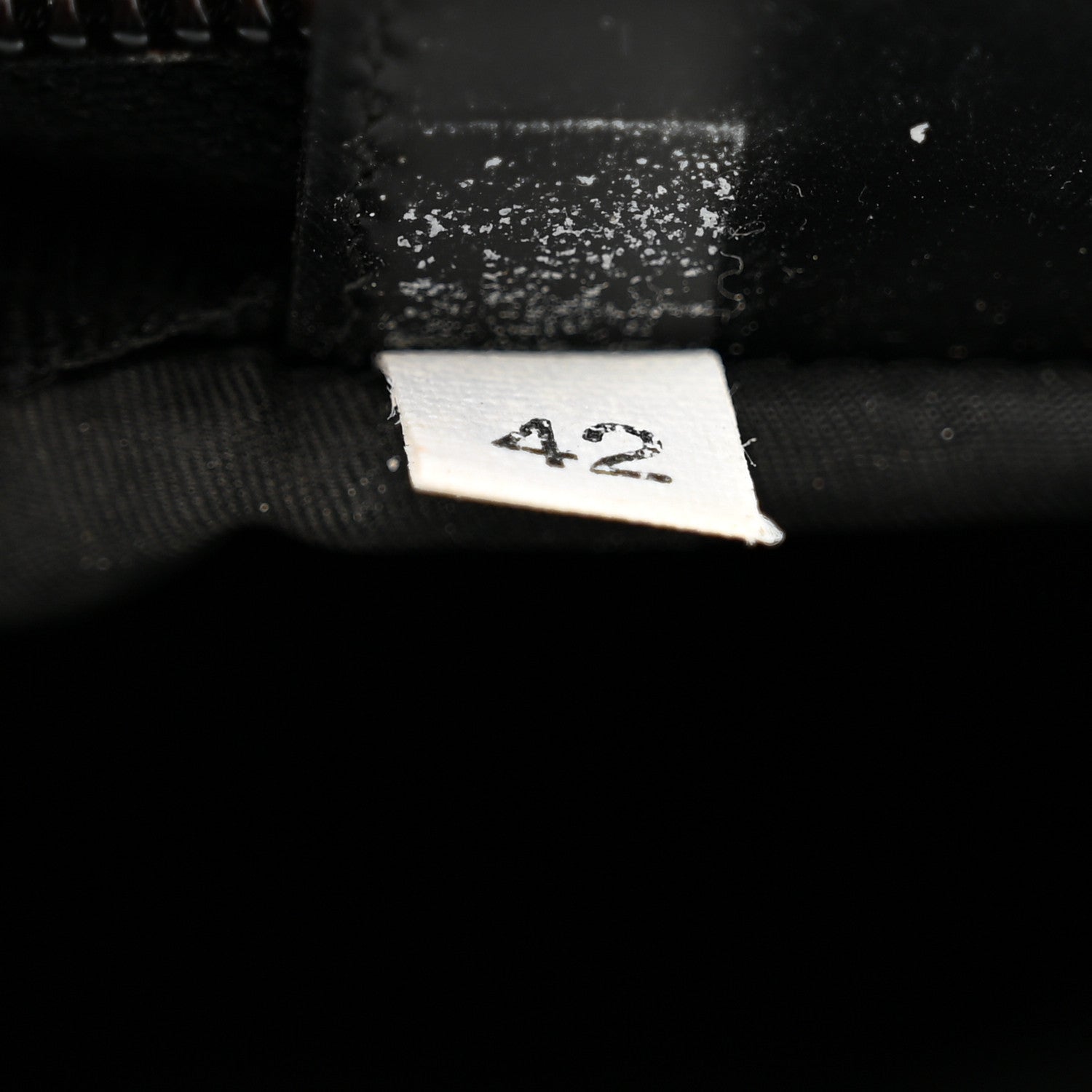 Prada Tessuto Nylon Saffiano Pouch Black 7 of 7