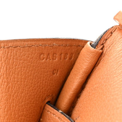 Hermes Taurillon Novillo Sea Surf and Fun Birkin 35 Toffee 7 of 15