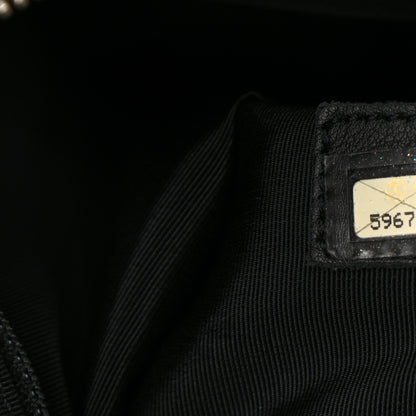 Chanel Lambskin Quilted Shopping Tote Black 8 of 14