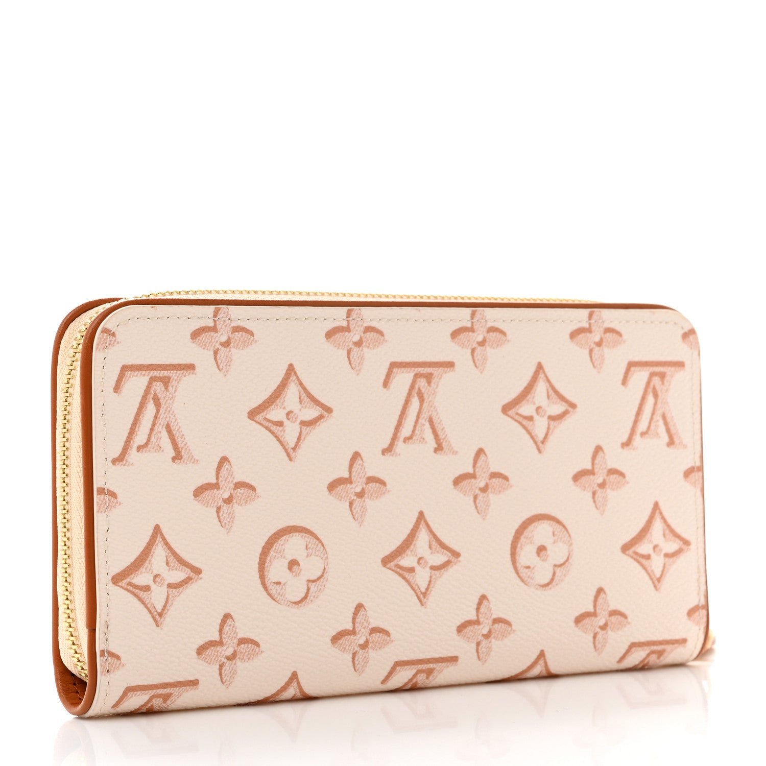 Louis Vuitton Monogram Fall For You Zippy Wallet Beige Clair 3 of 6