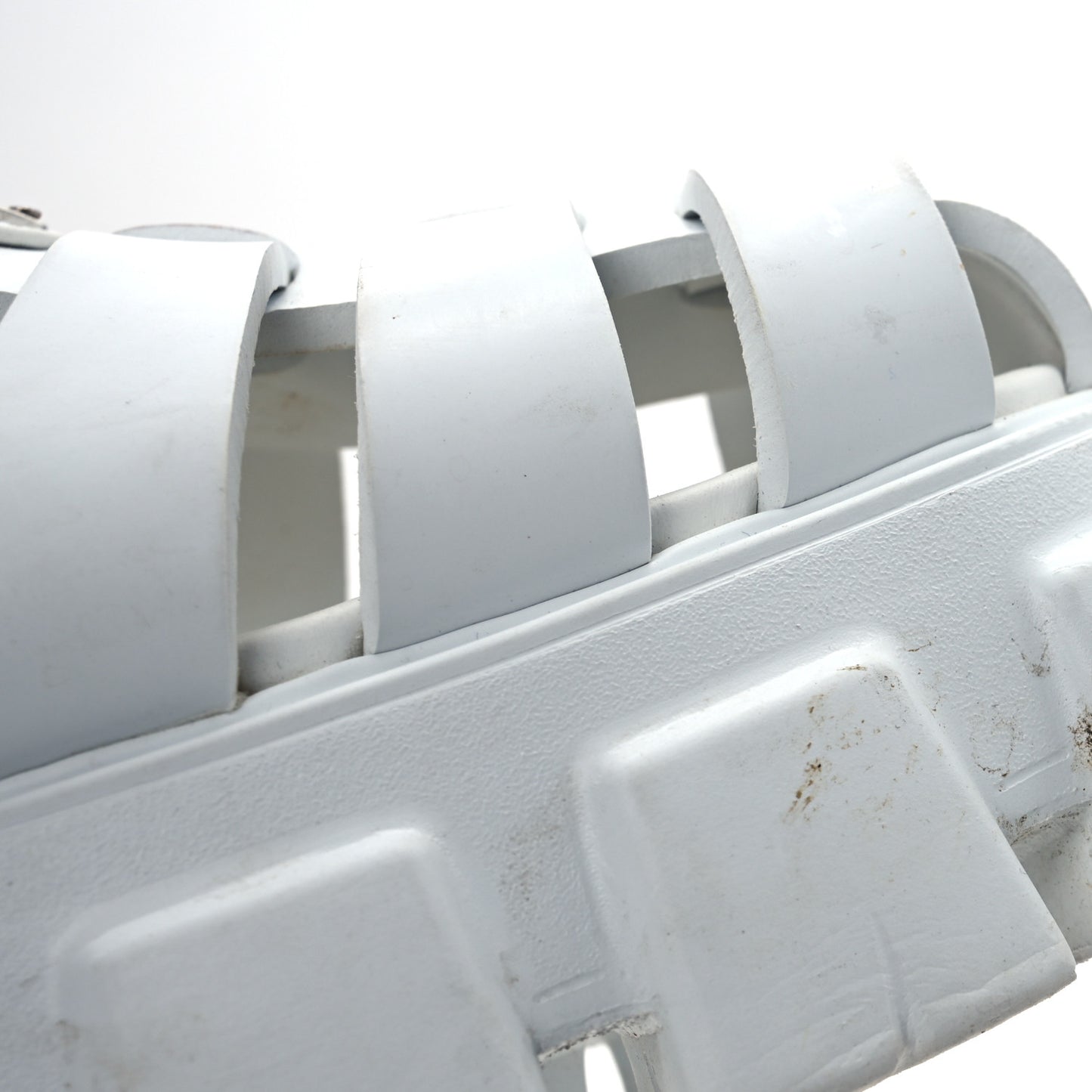 Foam Rubber Metal Triangle Logo Monolith 55mm Cage Sandals 41 White