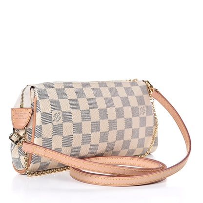 Louis Vuitton Damier Azur Eva Clutch 3 of 9