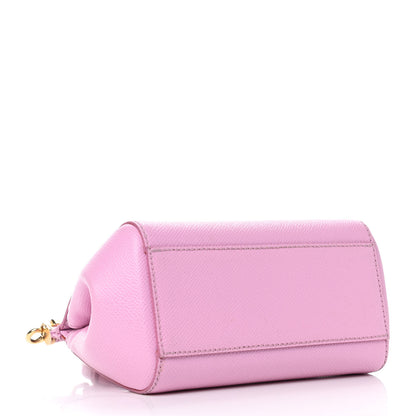 Dolce & Gabbana Dauphine Mini Miss Sicily Satchel Rosa Chiaro 3 of 6