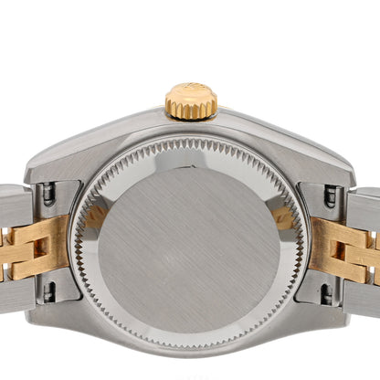 Rolex Stainless Steel 18K Yellow Gold Diamond Meteorite 26mm Oyster Perpetual Datejust Watch 179173 4 of 4