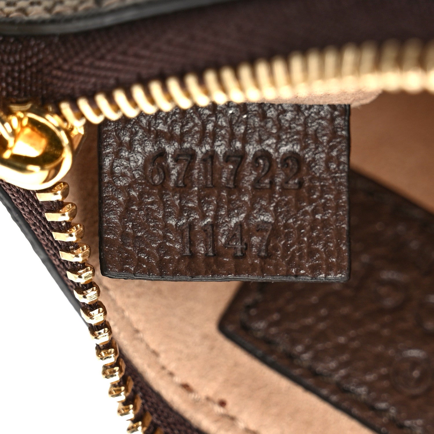 Gucci GG Supreme Monogram Web Ophidia Key Case Beige New Acero 7 of 7