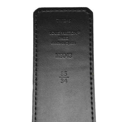 Louis Vuitton Calfskin Monogram Eclipse 40mm LV Initiales Reversible Belt 85 34 5 of 5