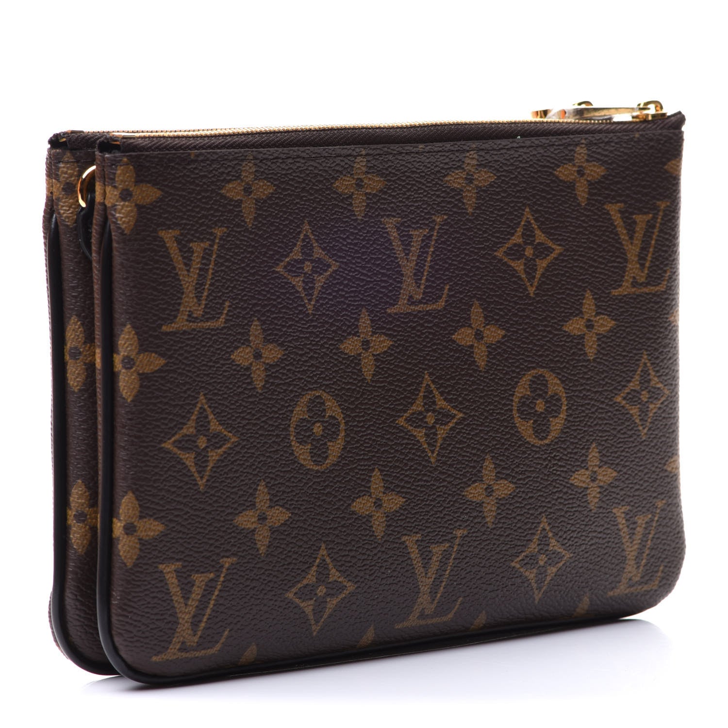 Louis Vuitton Monogram World Tour Double Zip Pochette 3 of 11