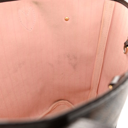 Louis Vuitton Damier Ebene Neo Neverfull MM Rose Ballerine 15 of 19