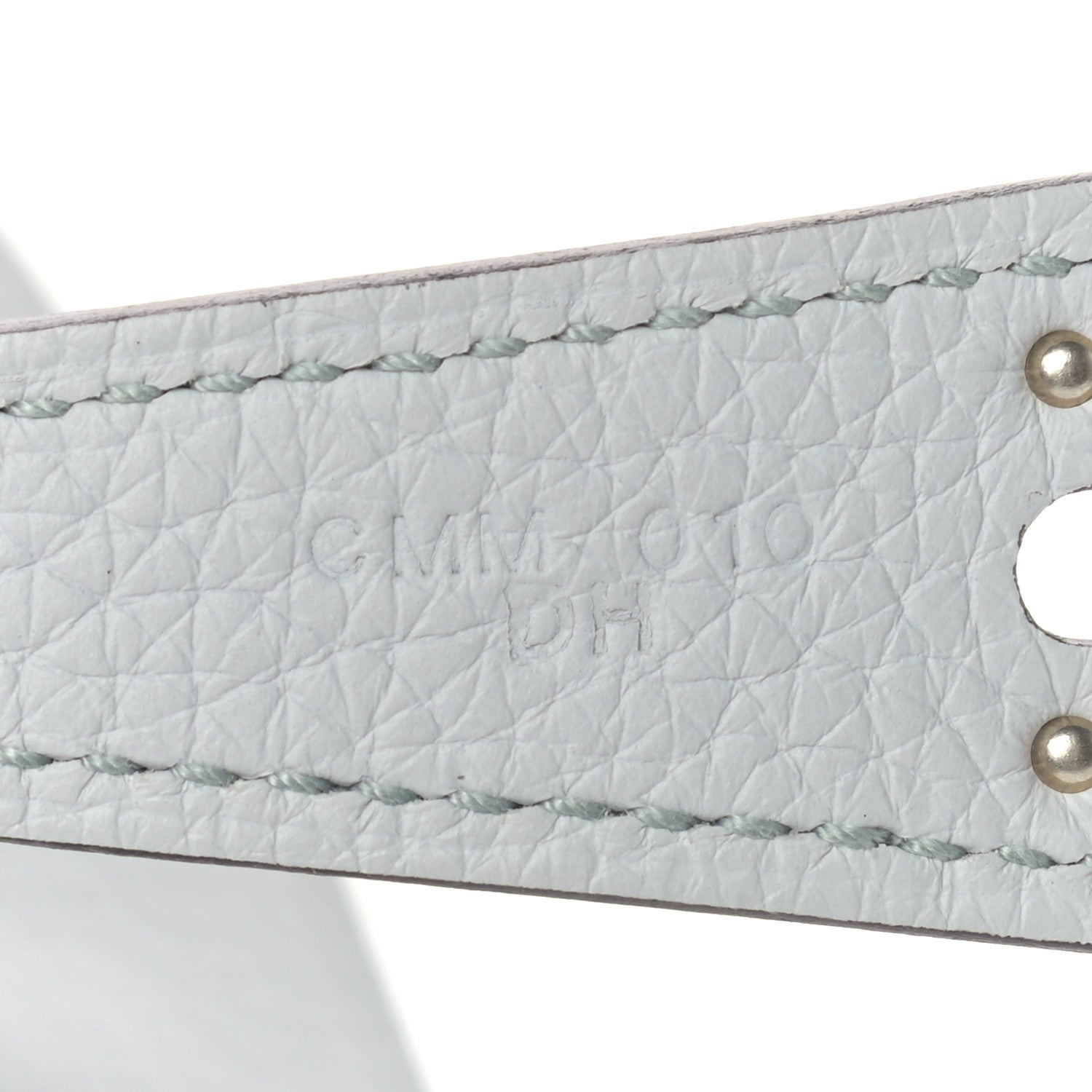 Hermes Taurillon Clemence Lindy 26 Bleu Pale 7 of 9