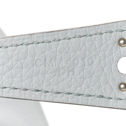 Hermes Taurillon Clemence Lindy 26 Bleu Pale 7 of 9