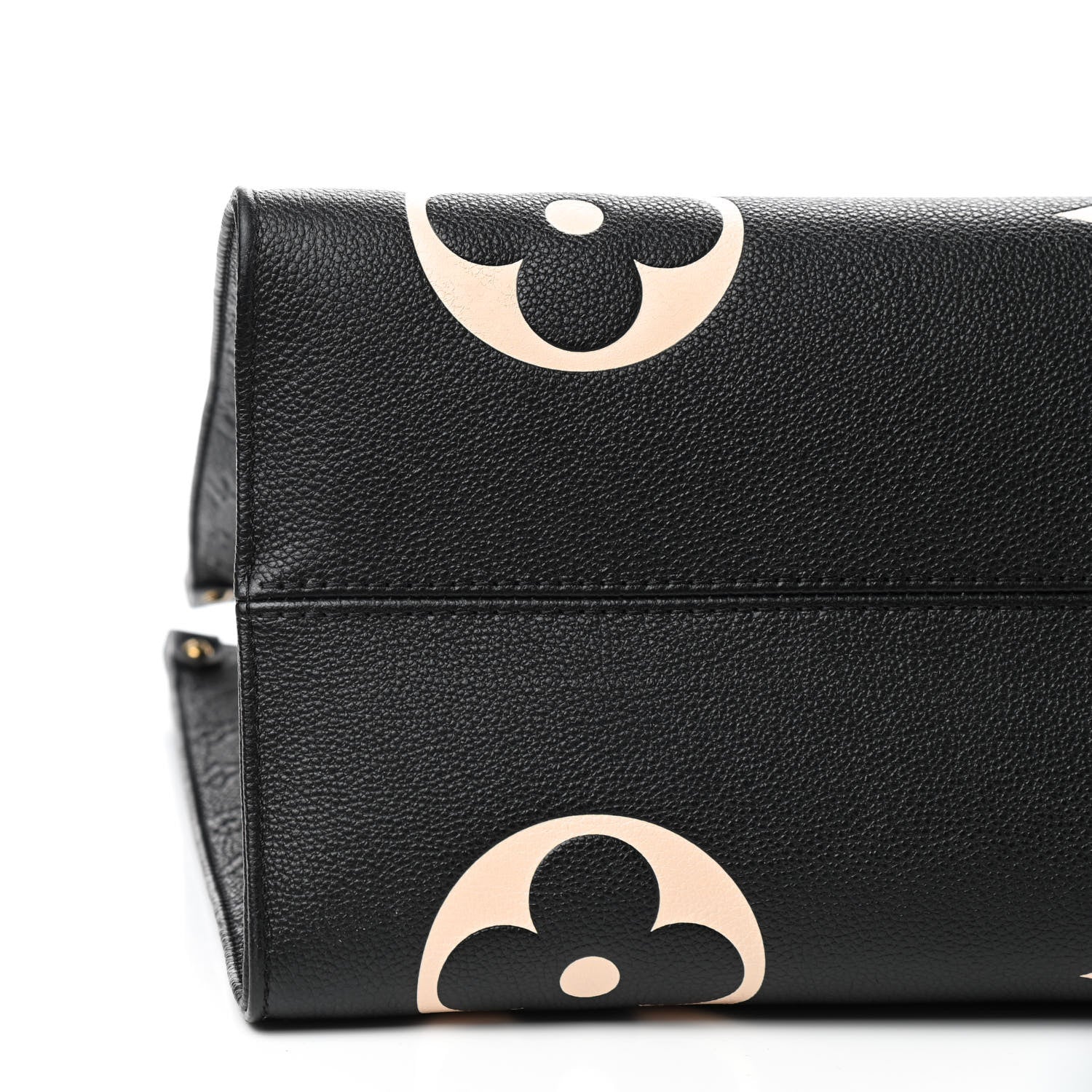 Louis Vuitton Empreinte Monogram Giant Crafty Onthego GM Black Creme 6 of 8