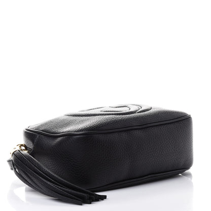 Gucci Pebbled Calfskin Small Soho Disco Bag Black 3 of 4