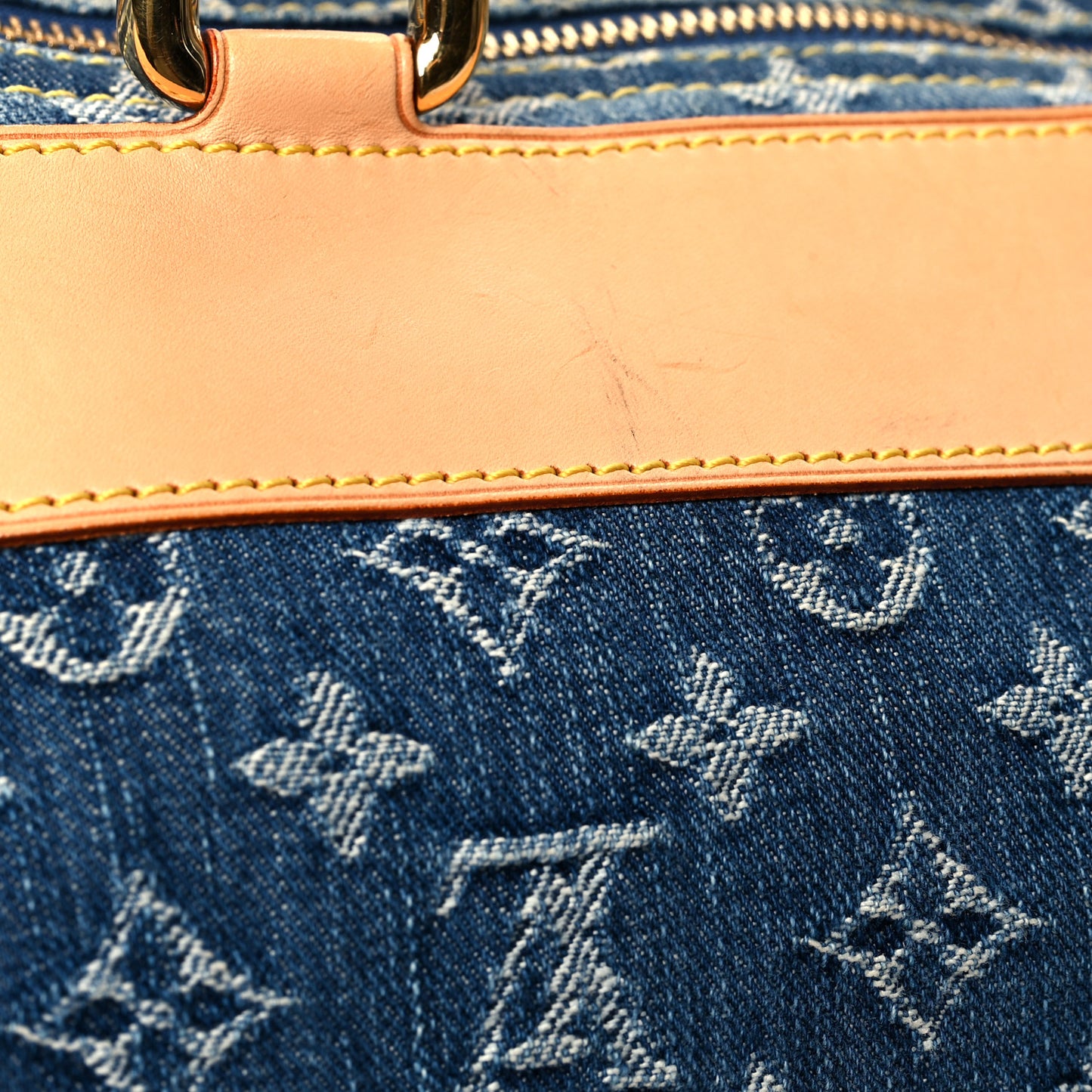Monogram Denim Neo Speedy Blue
