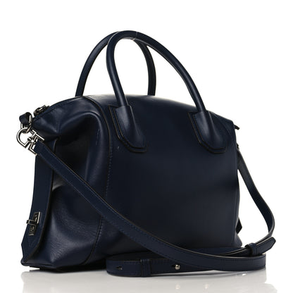 Givenchy Smooth Calfskin Small Soft Antigona Night Blue 3 of 9
