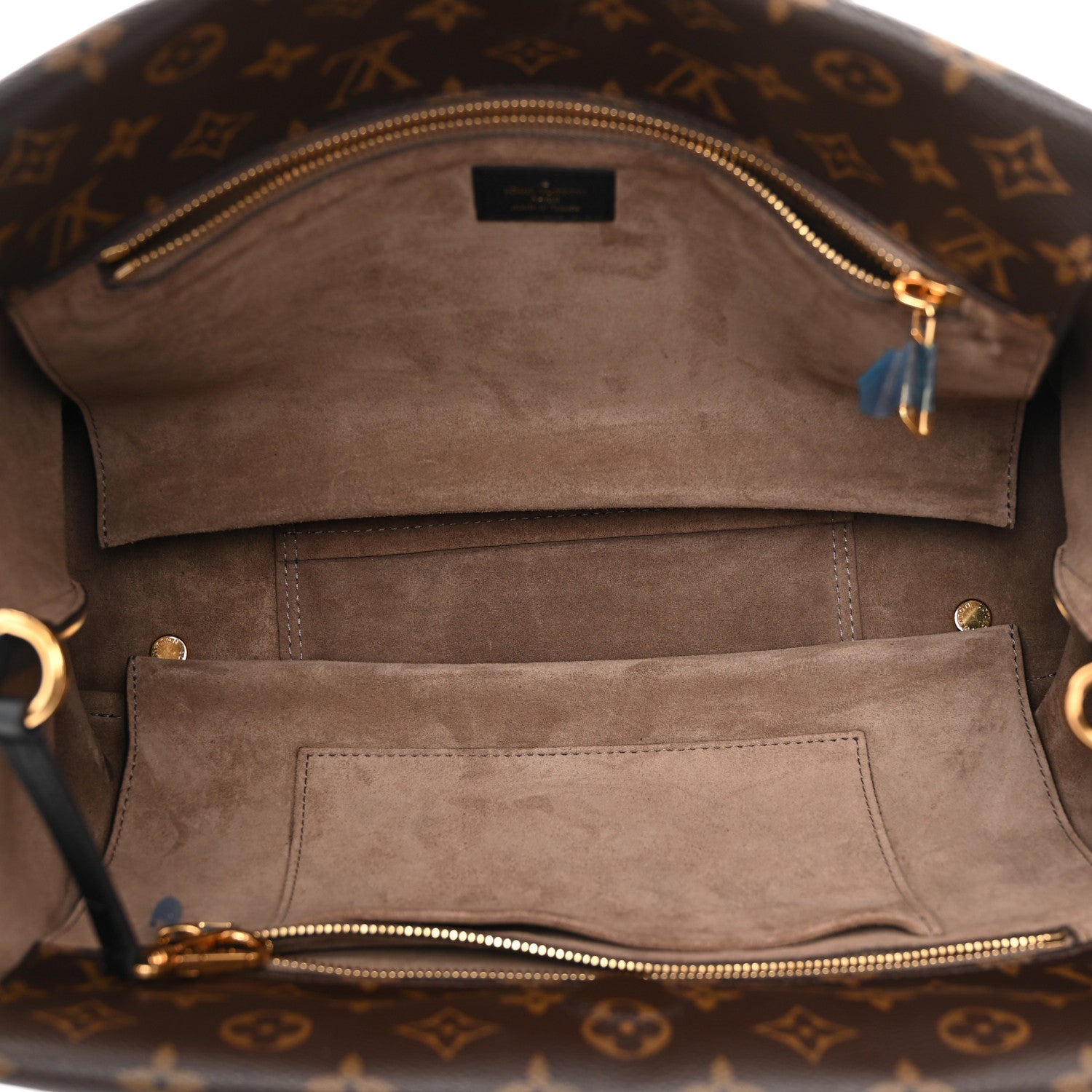 Louis Vuitton Monogram Tote W PM Black 5 of 10