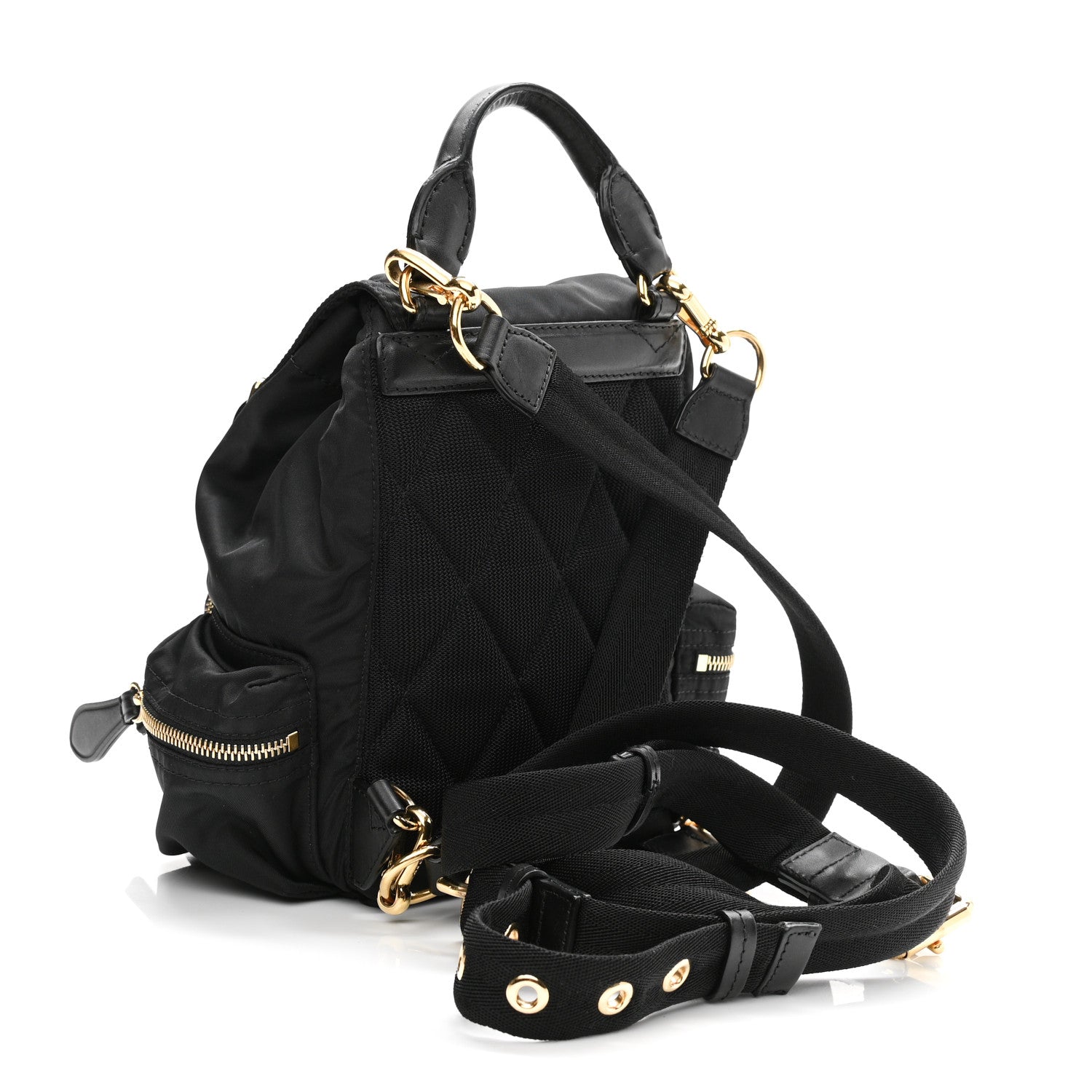 Burberry Nylon Small Crossbody Rucksack Backpack Black 4 of 11