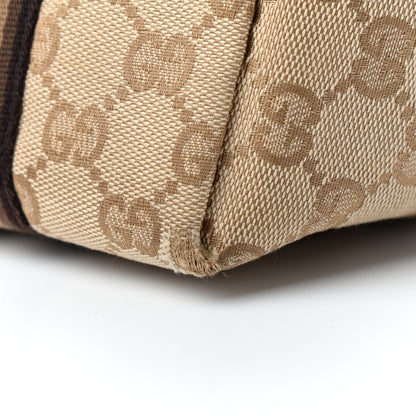 Gucci Monogram Medium Jolicoeur Tote Metallic 12 of 13
