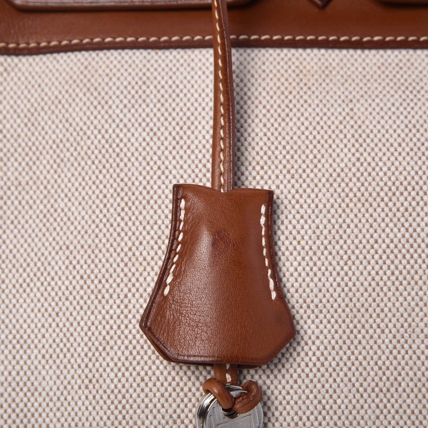 Hermes Toile Barenia Birkin 35 Fauve 39 of 45