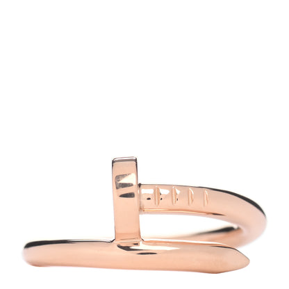 Cartier 18K Pink Gold Juste Un Clou Ring 53 6.25 1 of 4