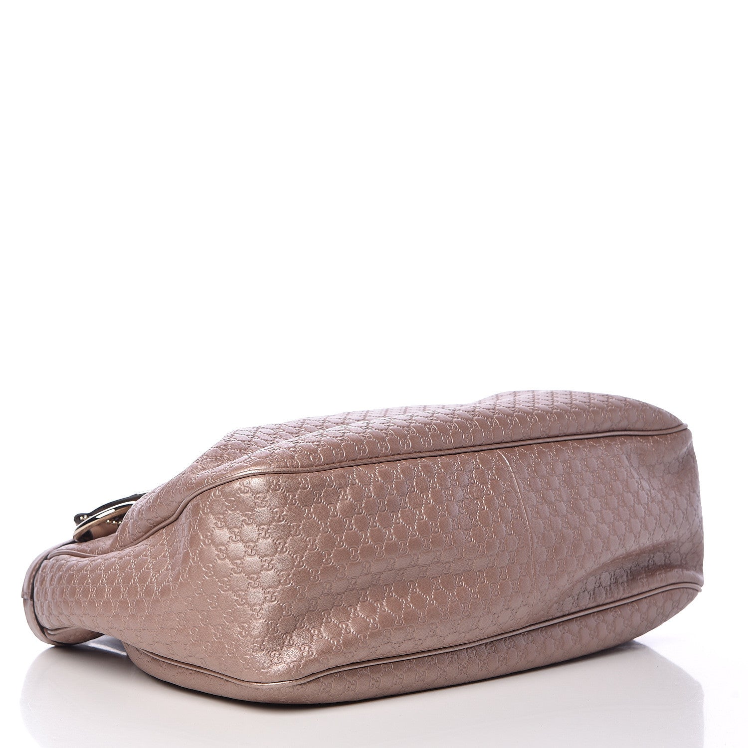 Gucci Metallic Microguccissima Medium Sukey Top Handle Tote Light Pink 4 of 11