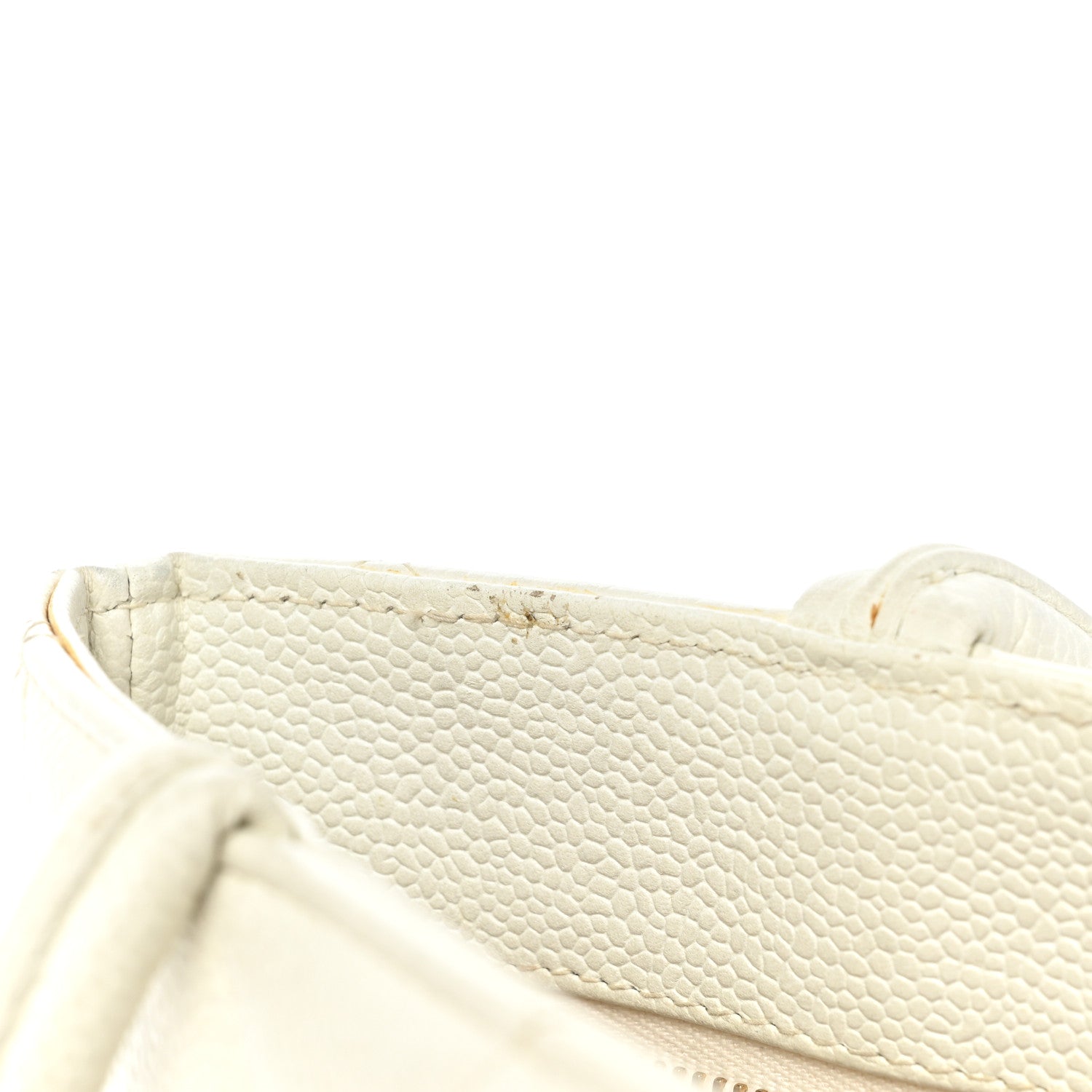 Chanel Caviar Quilted Medallion Tote White 20 of 22