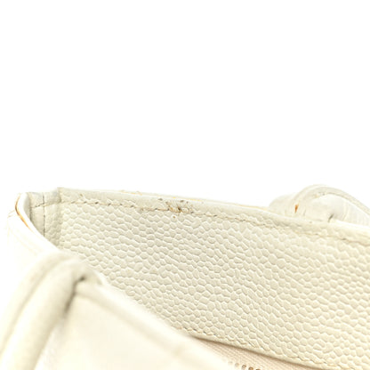 Chanel Caviar Quilted Medallion Tote White 20 of 22